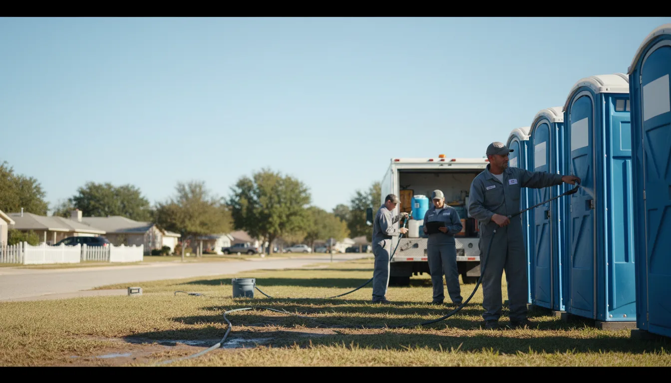 Long-Term Portable Toilet Rental in Kent City, MI near me
